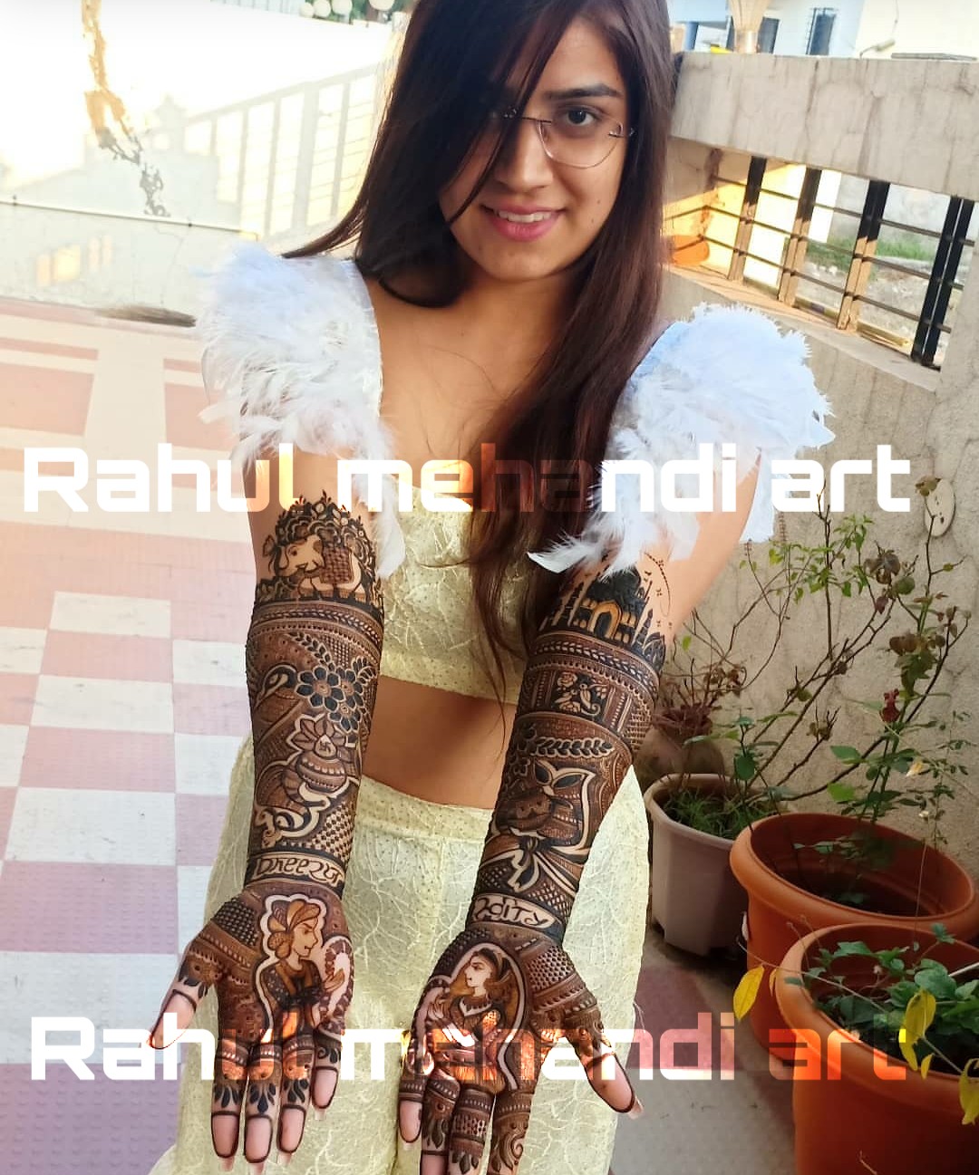 Rahul mehandi art agra